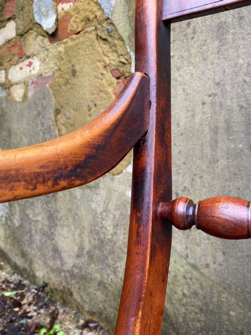 ANTIQUE OXFORD ARM CHAIR - ADDITIONAL PHOTO 14