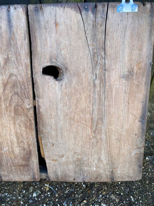 EARLY PINE WALL CUPBOARD - ADDITIONAL PHOTO 22