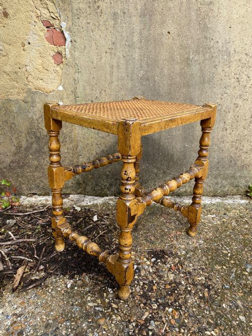 CANE WORK STOOL - ADDITIONAL PHOTO 7