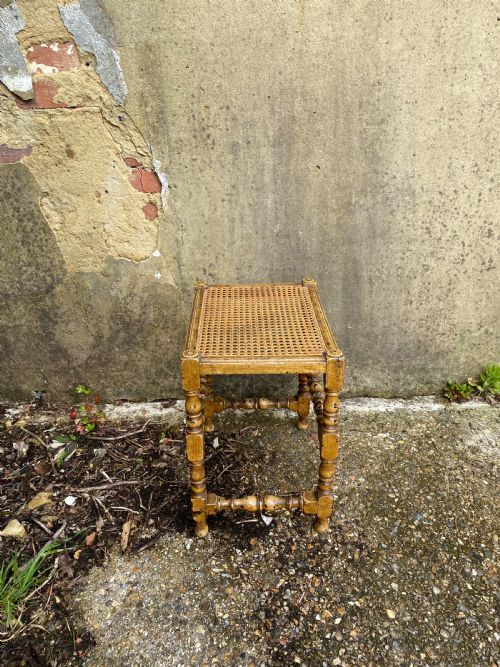 CANE WORK STOOL - ADDITIONAL PHOTO 10