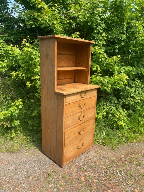 ANTIQUE PINE DRESSER - ADDITIONAL PHOTO 7