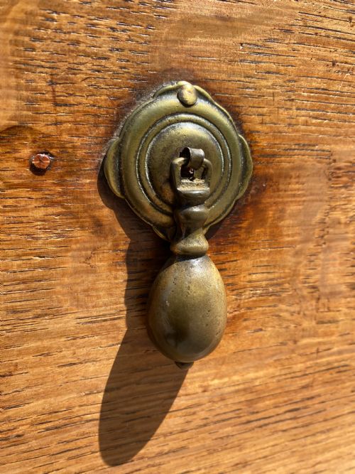 GEORGIAN OAK CHEST ON CHEST - ADDITIONAL PHOTO 16
