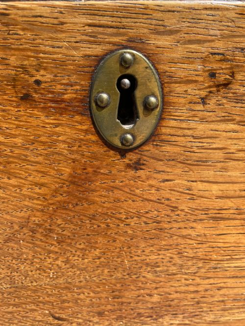 GEORGIAN OAK CHEST ON CHEST - ADDITIONAL PHOTO 18