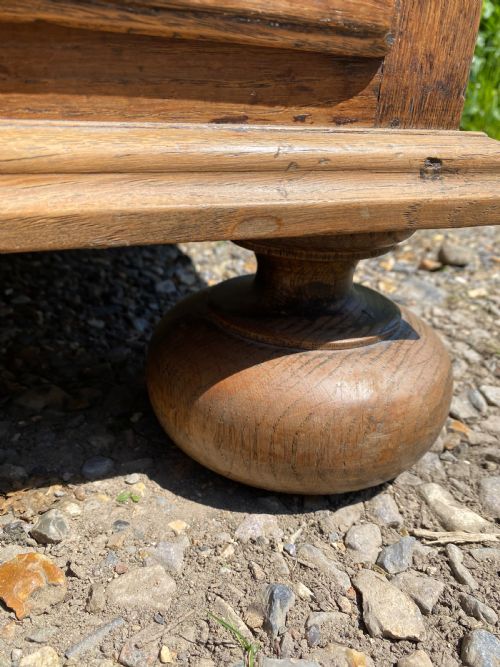 GEORGIAN OAK CHEST ON CHEST - ADDITIONAL PHOTO 19