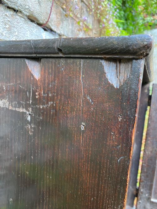 EARLY OAK MURAL CUPBOARD - ADDITIONAL PHOTO 14