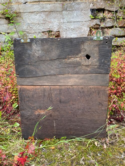 EARLY OAK MURAL CUPBOARD - ADDITIONAL PHOTO 19