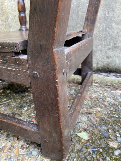 EARLY OAK CHILDS CHAIR - ADDITIONAL PHOTO 19