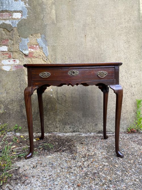 georgian tray top silver table - CATEGORY: ANTIQUE TABLES - DATED GEORGIAN