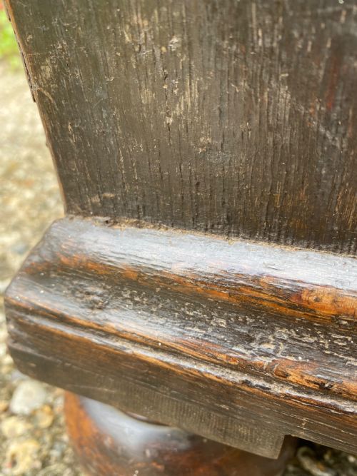EARLY OAK CHEST OF DRAWERS - ADDITIONAL PHOTO 14