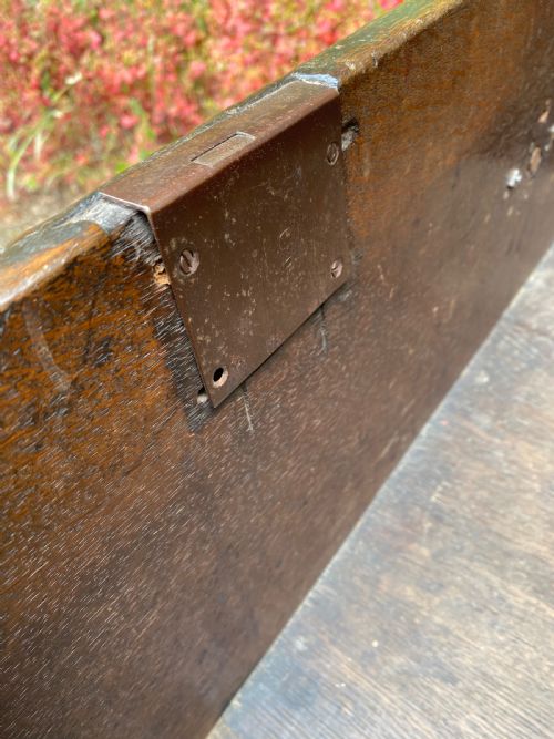EARLY OAK CHEST OF DRAWERS - ADDITIONAL PHOTO 24