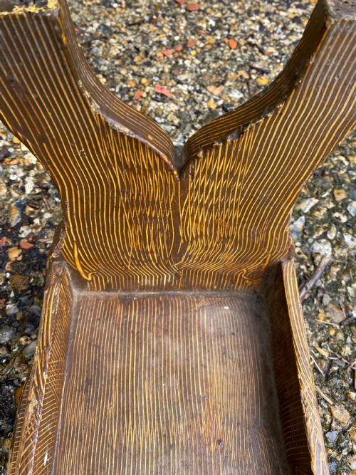 ANTIQUE BOARDED STOOL - ADDITIONAL PHOTO 12