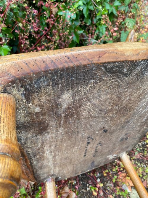 ANTIQUE WINDSOR CHAIR - ADDITIONAL PHOTO 10
