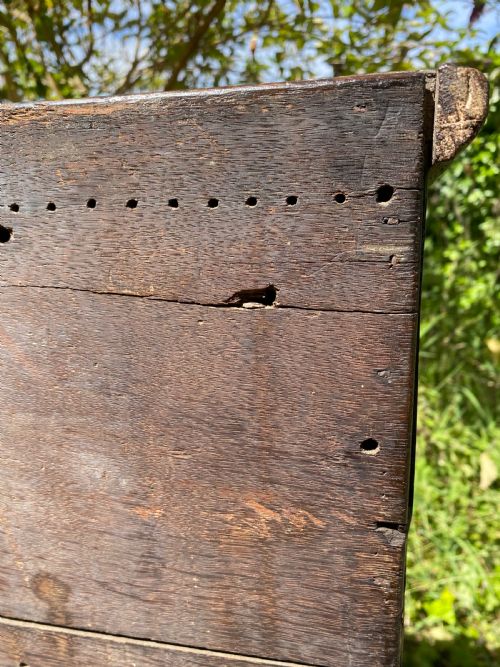 EARLY OAK FOOD CUPBOARD - ADDITIONAL PHOTO 20