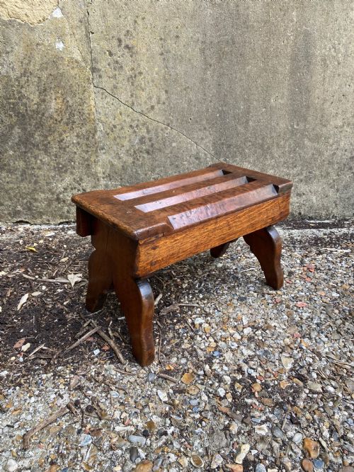 early boarded stool - CATEGORY: ANTIQUE STOOLS - DATED 19TH CENTURY