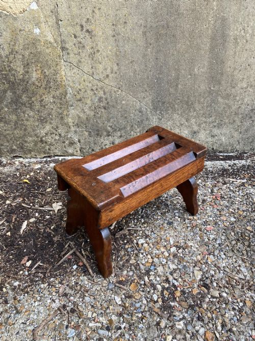 EARLY BOARDED STOOL - ADDITIONAL PHOTO 2