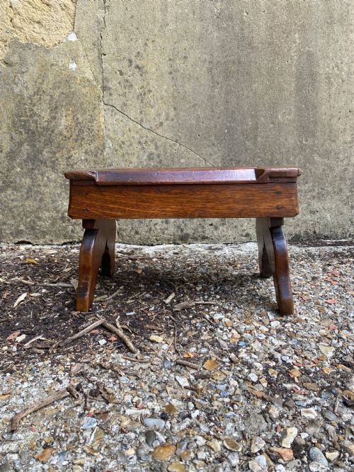 EARLY BOARDED STOOL - ADDITIONAL PHOTO 9