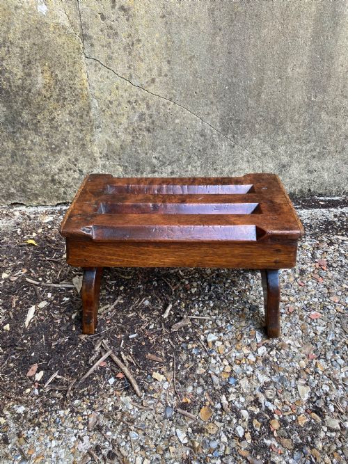 EARLY BOARDED STOOL - ADDITIONAL PHOTO 11
