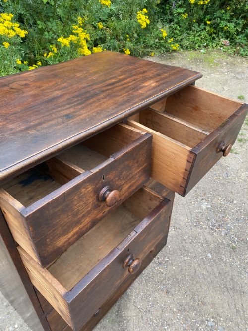 ANTIQUE CHEST OF DRAWERS - ADDITIONAL PHOTO 9