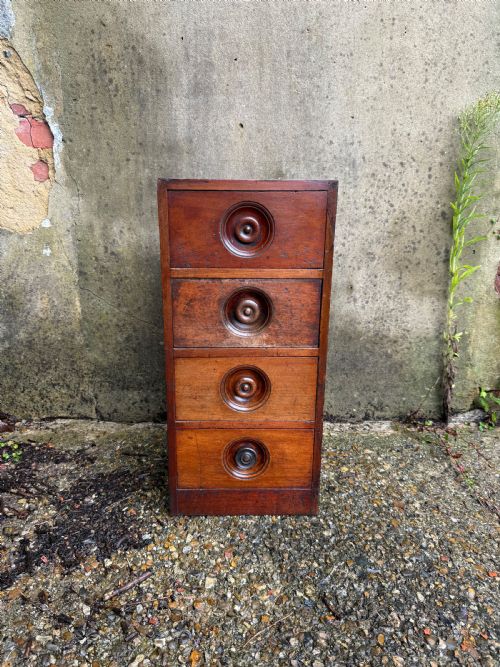 ANTIQUE SMALL CHEST OF DRAWERS - ADDITIONAL PHOTO 3