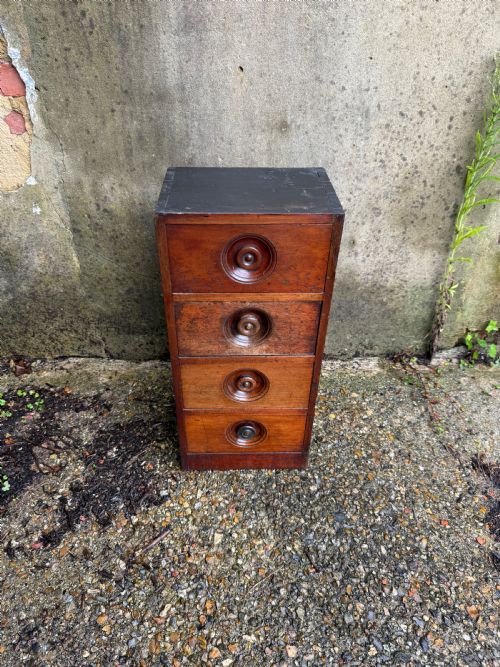 ANTIQUE SMALL CHEST OF DRAWERS - ADDITIONAL PHOTO 5