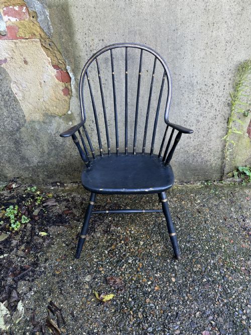 ANTIQUE WINDSOR CHAIR - ADDITIONAL PHOTO 3