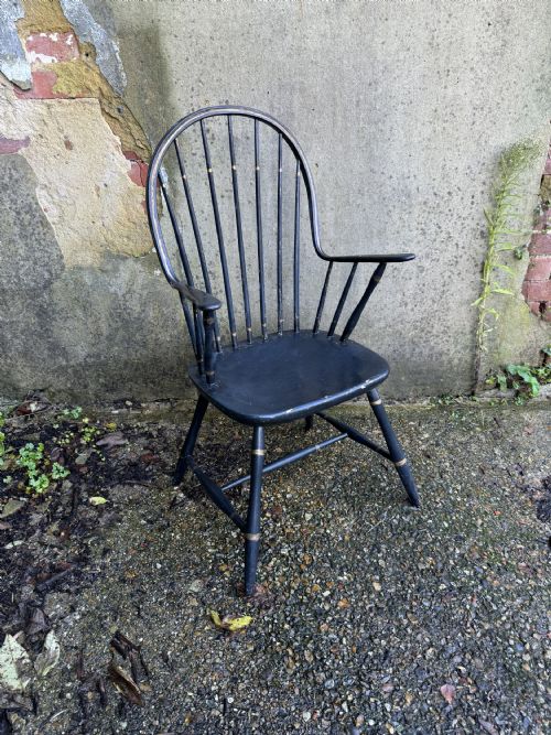 ANTIQUE WINDSOR CHAIR - ADDITIONAL PHOTO 6