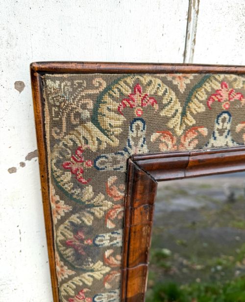 ANTIQUE CUSHION MIRROR - ADDITIONAL PHOTO 5