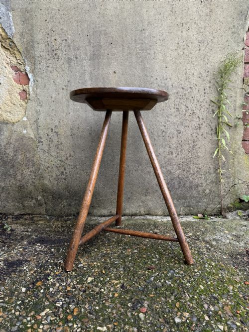ANTIQUE PRIMITIVE CRICKET TABLE - ADDITIONAL PHOTO 1