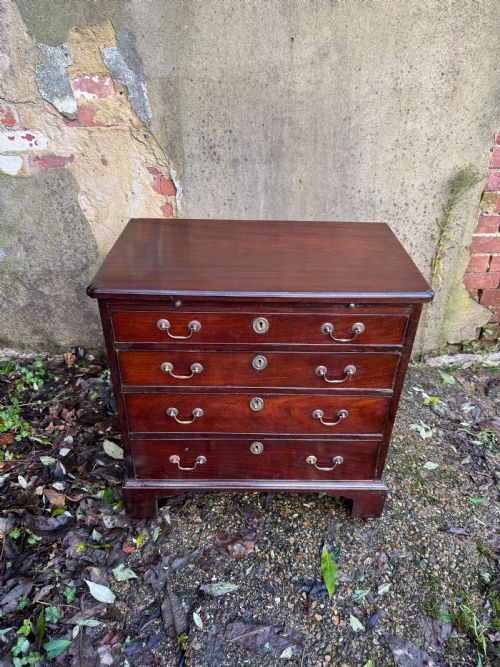 ANTIQUE BATCHELORS CHEST OF DRAWERS - ADDITIONAL PHOTO 3