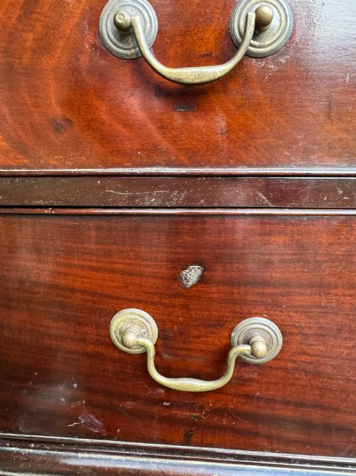 ANTIQUE BATCHELORS CHEST OF DRAWERS - ADDITIONAL PHOTO 7