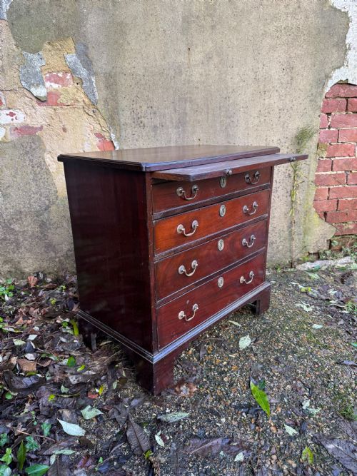 ANTIQUE BATCHELORS CHEST OF DRAWERS - ADDITIONAL PHOTO 9
