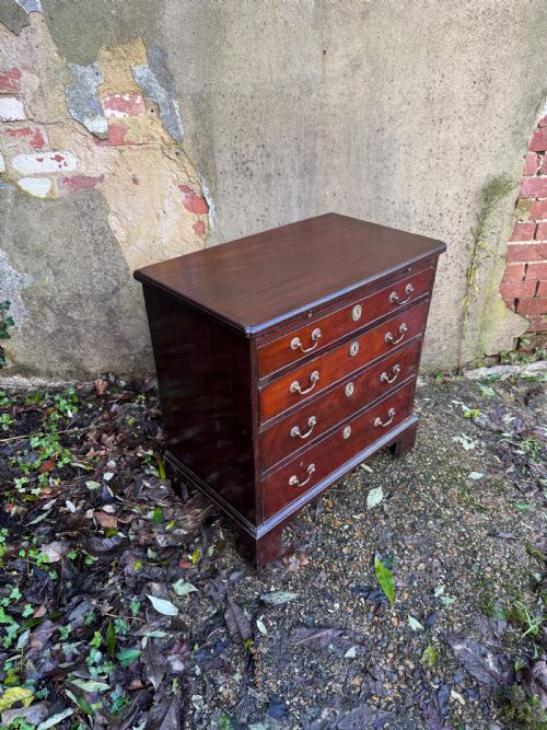 ANTIQUE BATCHELORS CHEST OF DRAWERS - ADDITIONAL PHOTO 12
