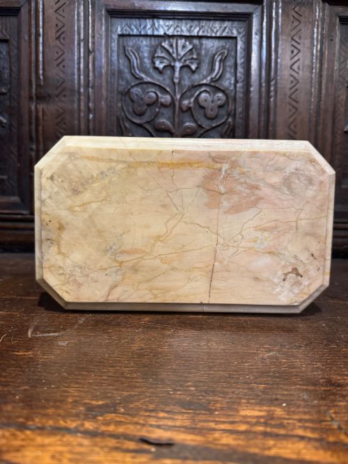 ANTIQUE MARBLE CASKET - ADDITIONAL PHOTO 13