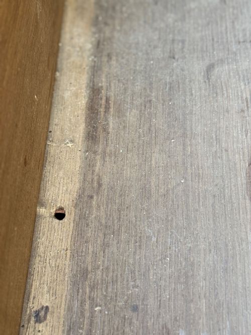 EARLY OAK CHEST - ADDITIONAL PHOTO 14
