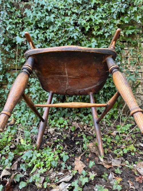 ANTIQUE WINDSOR CHAIR - ADDITIONAL PHOTO 19