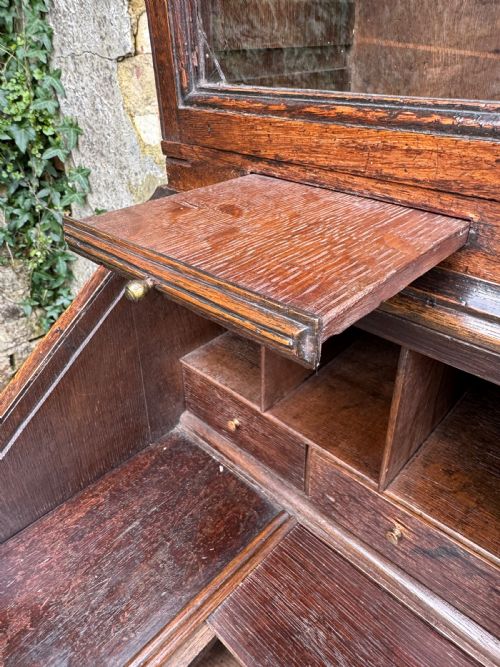 ANTIQUE BUREAU BOOKCASE - ADDITIONAL PHOTO 12