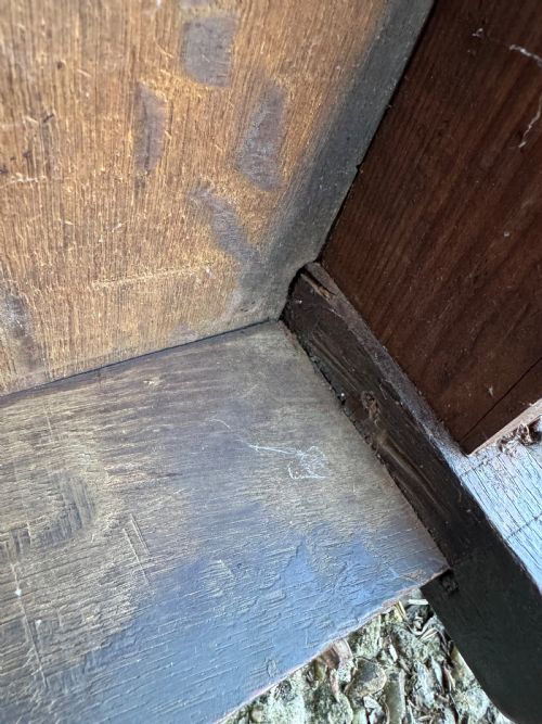EARLY OAK GATELEG TABLE - ADDITIONAL PHOTO 19