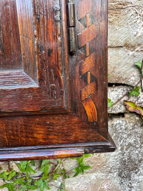 ANTIQUE WALL CUPBOARD - ADDITIONAL PHOTO 9