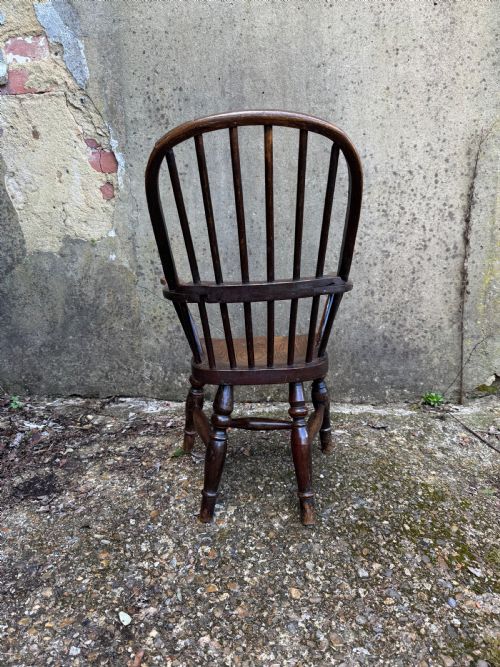 ANTIQUE CHILDS WINDSOR CHAIR - ADDITIONAL PHOTO 6