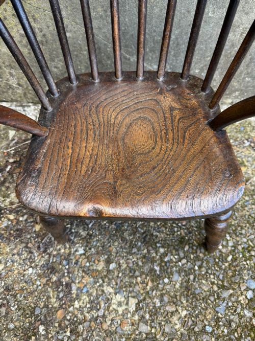 ANTIQUE CHILDS WINDSOR CHAIR - ADDITIONAL PHOTO 13