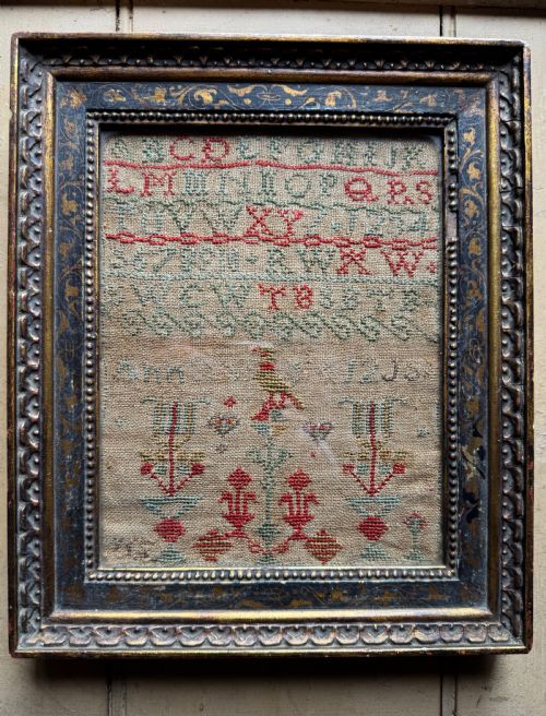 ANTIQUE SAMPLER - ADDITIONAL PHOTO 2
