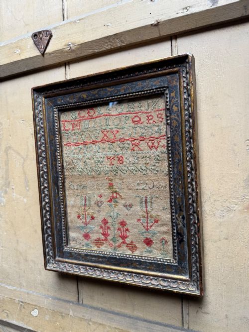 ANTIQUE SAMPLER - ADDITIONAL PHOTO 4