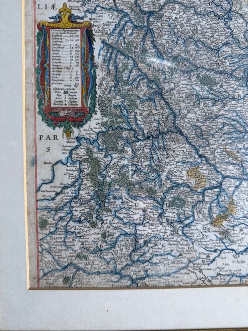 ANTIQUE MAP OF THE NETHERLANDS - ADDITIONAL PHOTO 4