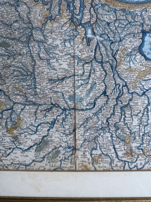 ANTIQUE MAP OF THE NETHERLANDS - ADDITIONAL PHOTO 5