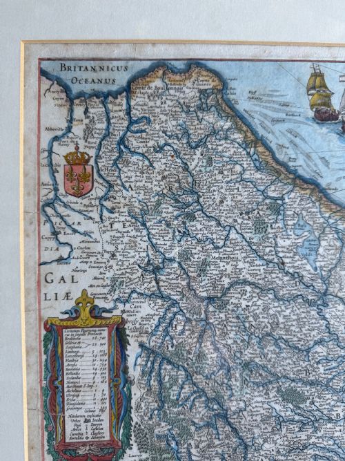 ANTIQUE MAP OF THE NETHERLANDS - ADDITIONAL PHOTO 6