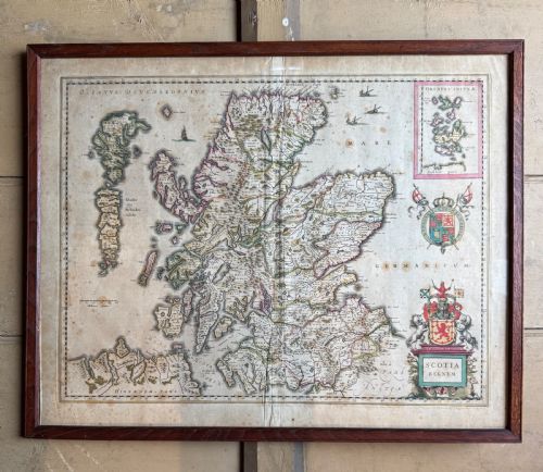ANTIQUE MAP OF SCOTLAND - ADDITIONAL PHOTO 3