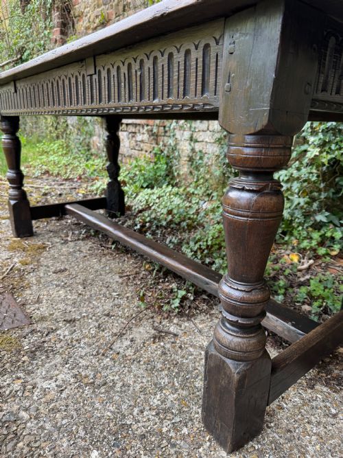 ANTIQUE REFECTORY TABLE - ADDITIONAL PHOTO 11