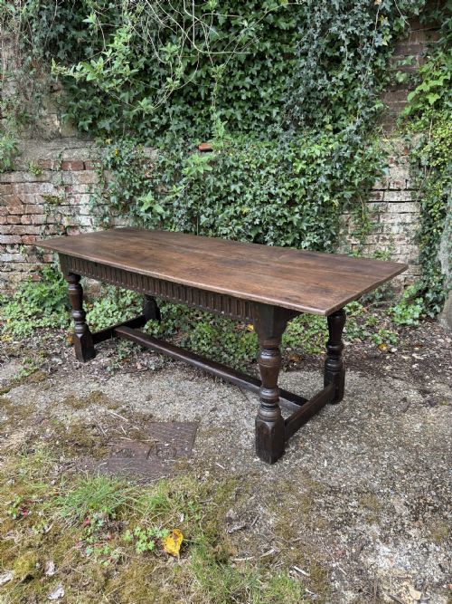 ANTIQUE REFECTORY TABLE - ADDITIONAL PHOTO 19