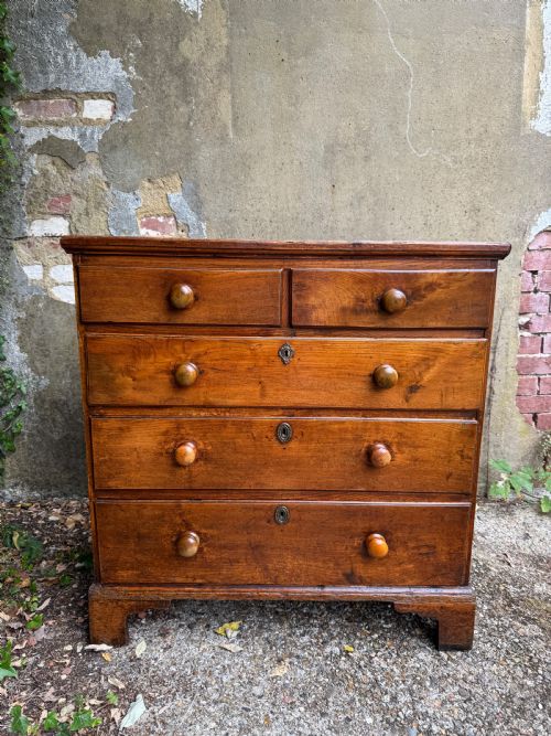 ANTIQUE CHEST OF DRAWERS - ADDITIONAL PHOTO 6