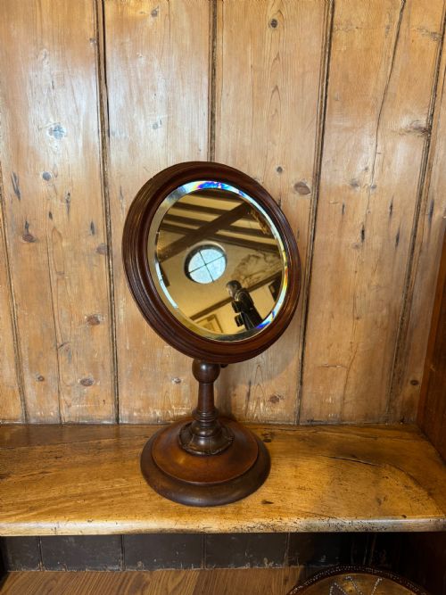 ANTIQUE TABLE MIRROR - ADDITIONAL PHOTO 1